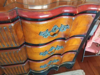 Cómoda estilo inglés madera