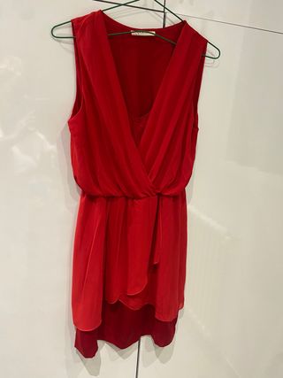 Vestido Poete Rojo Fiesta