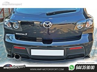 AÑADIDO DE DIFUSOR MAZDA 3 MPS 2006-2008 LOOK CARBONO
