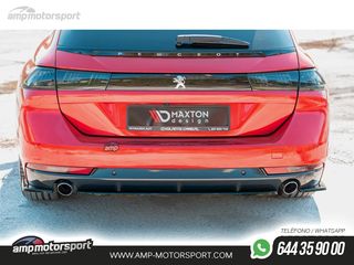 AÑADIDO DE DIFUSOR PEUGEOT 508 2018-- LOOK CARBONO