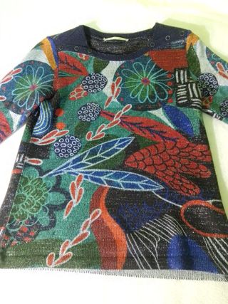 Jersey punto mujer estampado