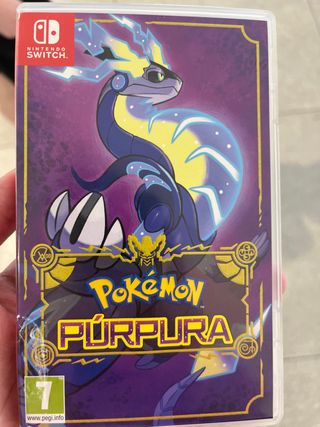Pokemon Púrpura Nintendo Switch RPG