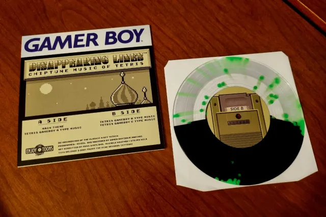 Tetris vinyl soundtrack music Nintendo Game Boy