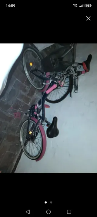 Bicicleta niña 10 años