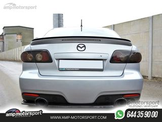 AÑADIDO DE DIFUSOR MAZDA 6 MPS 2006-2007 NEGRO BRILLO