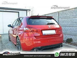 AÑADIDO DE DIFUSOR PEUGEOT 308 GTI 2015-2018 NEGRO MATE