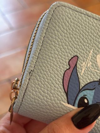 Portafoglio Stitch Disney Azzurro