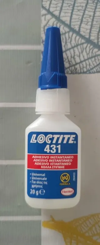 Loctite 431
(Adhesivo Instantáneo 20g)