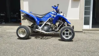 Ruedas carretera quad Yamaha y amortiguadores 