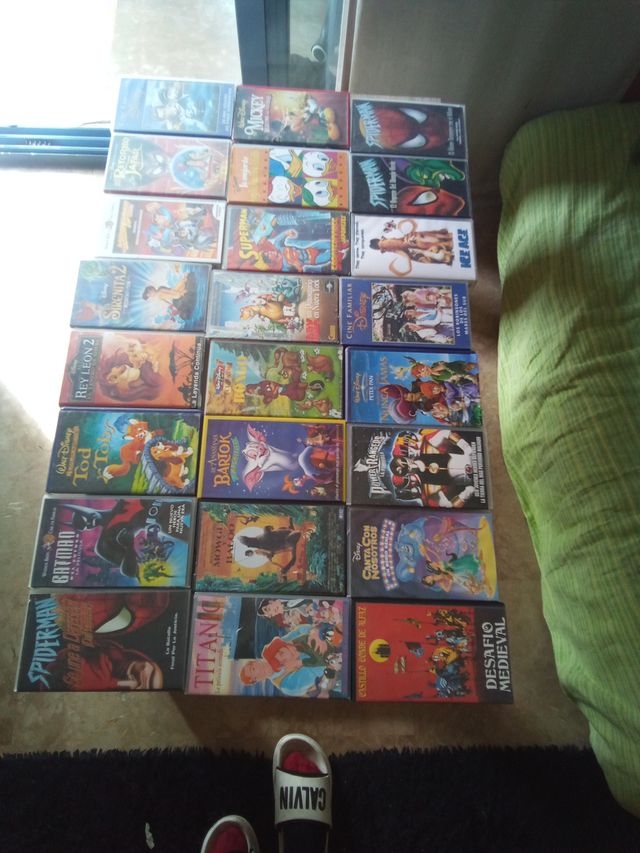 Lote Películas VHS Disney Clásicos
