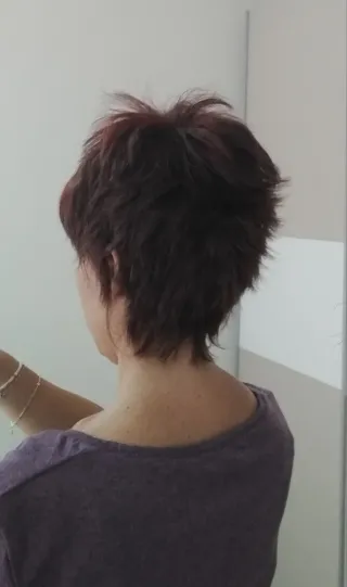 Peluca oncológica cabello sintético