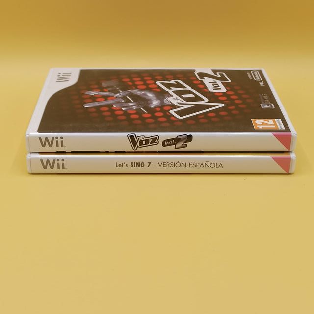 Lotto 2 Giochi Canto Wii: La Voz 2, Let's Sing 7
