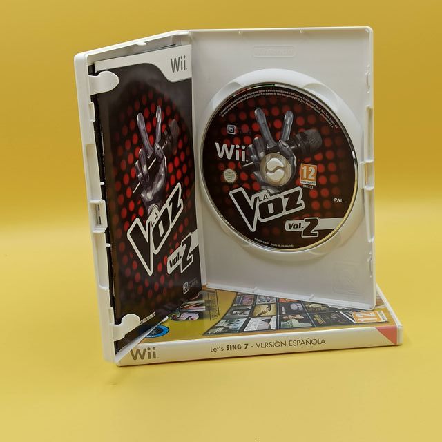 Lotto 2 Giochi Canto Wii: La Voz 2, Let's Sing 7