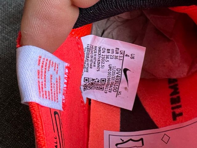 Botas de fútbol Nike Tiempo Elite Talla 36