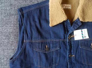 Chaleco vaquero hombre talla 5 (A ESTRENAR) 