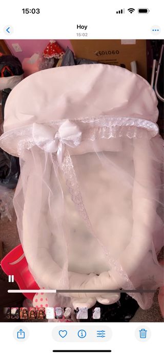 Cuna de viaje portátil