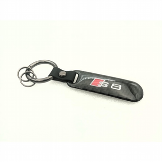 LLAVERO DE CARBONO CON LOGO AUDI S8 Perfecto para