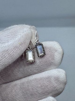 Pendientes Plata 925 con Labrado