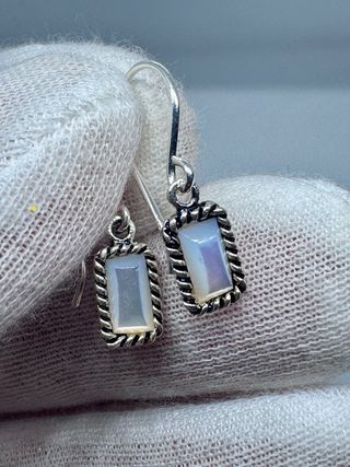 Pendientes Plata 925 con Labrado