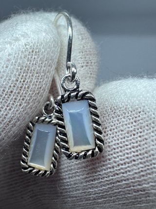 Pendientes Plata 925 con Labrado