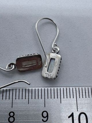 Pendientes Plata 925 con Labrado