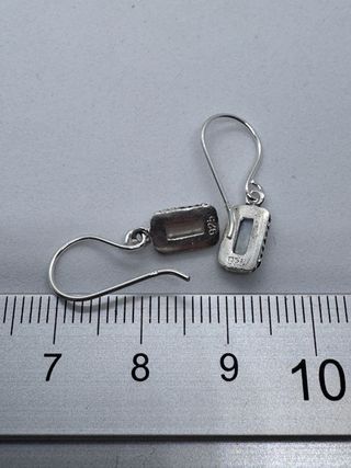 Pendientes Plata 925 con Labrado