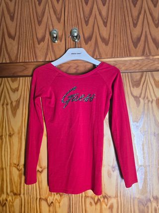 Camiseta mango largo