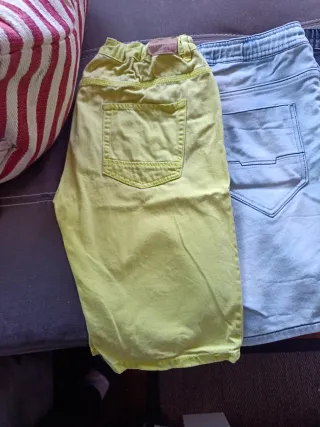 3 Vaqueros Cortos Talla 14