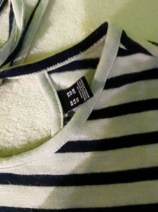 Camiseta Rayas Mujer Talla XS