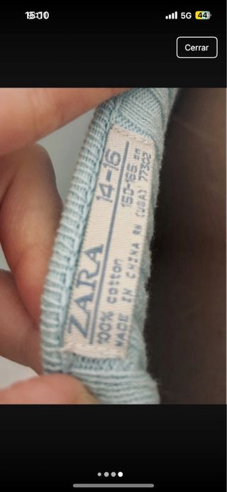 Jersey Zara rayas azul y blanco