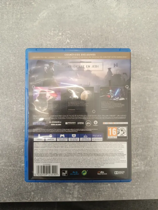 Star Wars Jedi Fallen Order PS4 Edición Deluxe