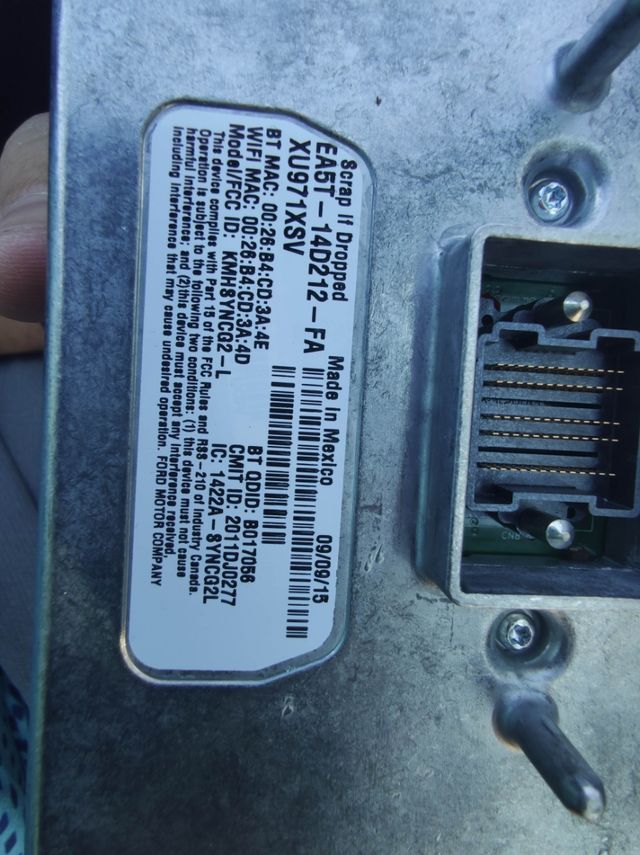 Pantalla 8 + apim Sync 2 Ford Focus 2012-2016