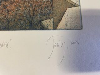 Litografía original Jaelius