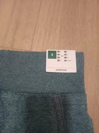 Mallas deportivas azules y verde azulado Talla S