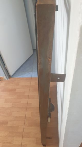 Reja maciza abatible ideal para piso los pajaritos