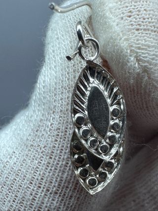 Pendientes Plata 925 Onix