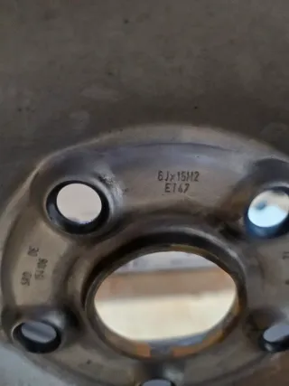 Ruedas VW 15 pulgadas