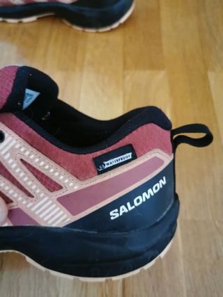 Zapatillas Salomon Trekking Niños Talla 36