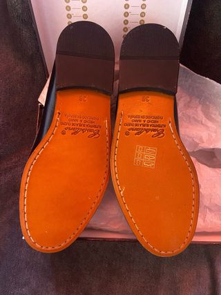 Mocasines Castellano Piel Antik Negro Talla 36