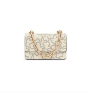 Bandolera Tous Kaos Icon Beige Solapa