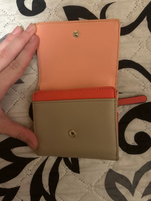 Monedero Tous Oficial Rosa y Beige