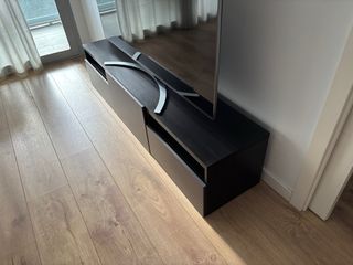 Mueble TV Ikea Besta Negro
