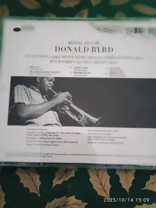 CD Donald Byrd Royal Flush Rudy Van Gelder