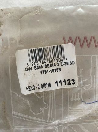 Deflectores Viento HEKO E36 Berlina