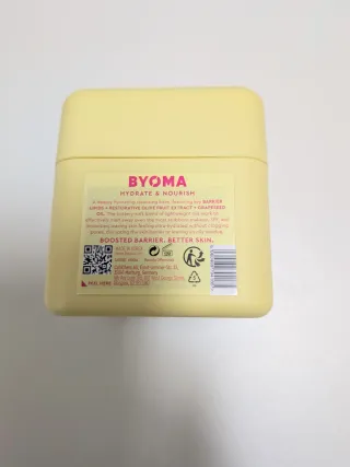 Bálsamo Limpiador hidratante para rostro Byoma