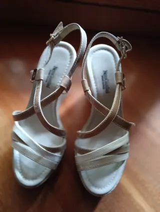 Sandali Nero Giardini Beige