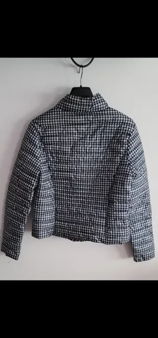 Chaqueta Lefties cuadros blanco y negro