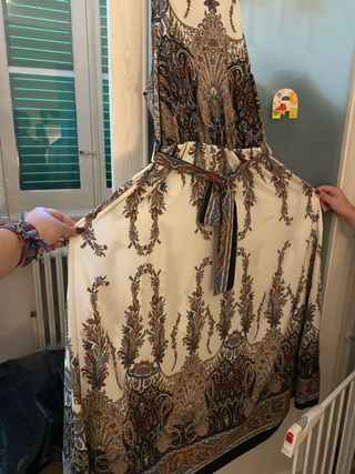 Vestito lungo fantasia taglia unica
