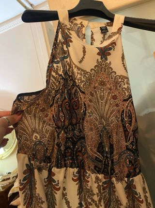 Vestito lungo fantasia taglia unica