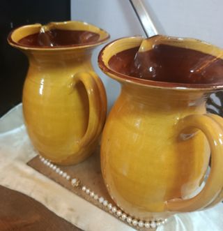 Conjunto de Jarras de Sangria años 70 preciosas